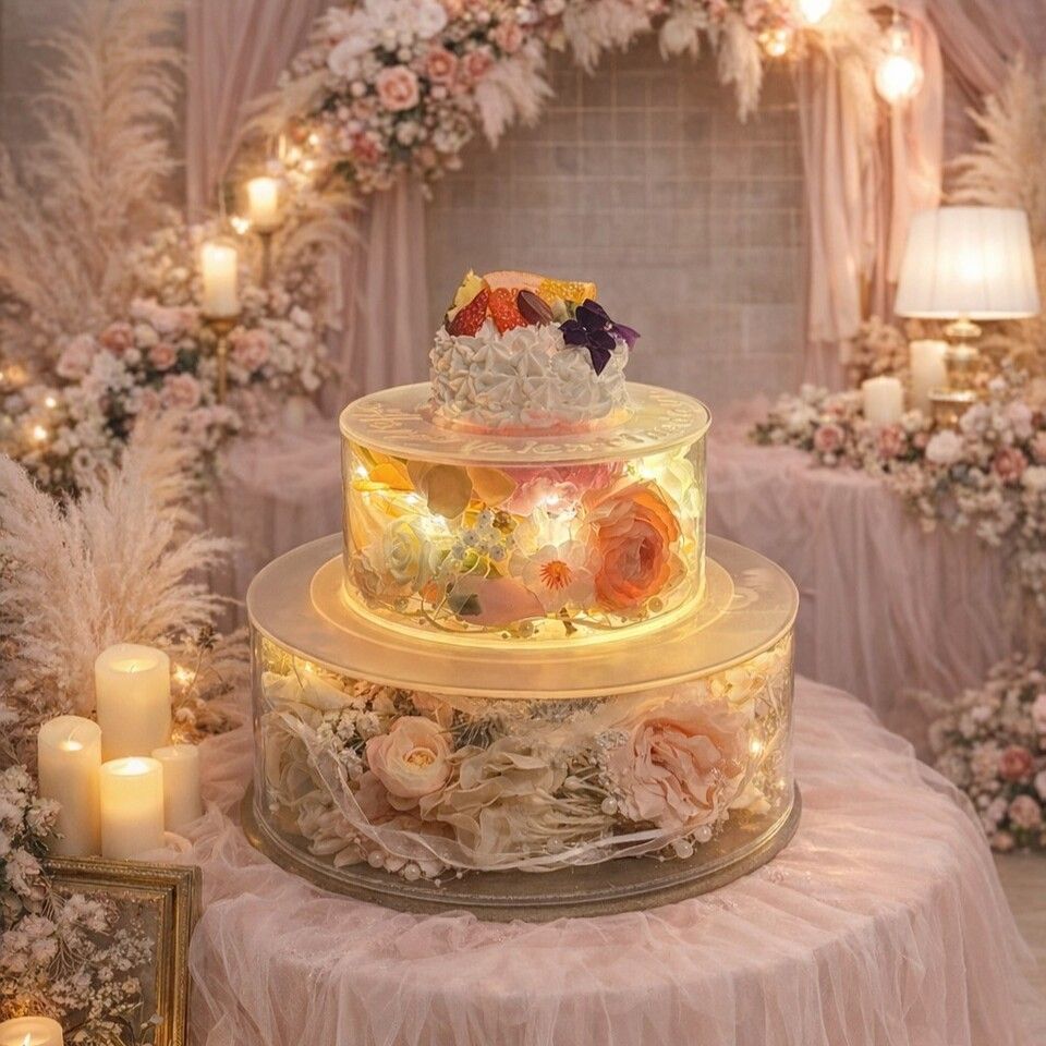 June 1st onwards [Birthday] Enjoy a fantastical aquarium setting with a stylish luminous cake! A course featuring our most popular dishes, including 8 dishes in 5 courses such as "Grilled Beef Skirt Steak & Churrasco Chicken Thigh Double Main Courses x Cheese Risotto" 