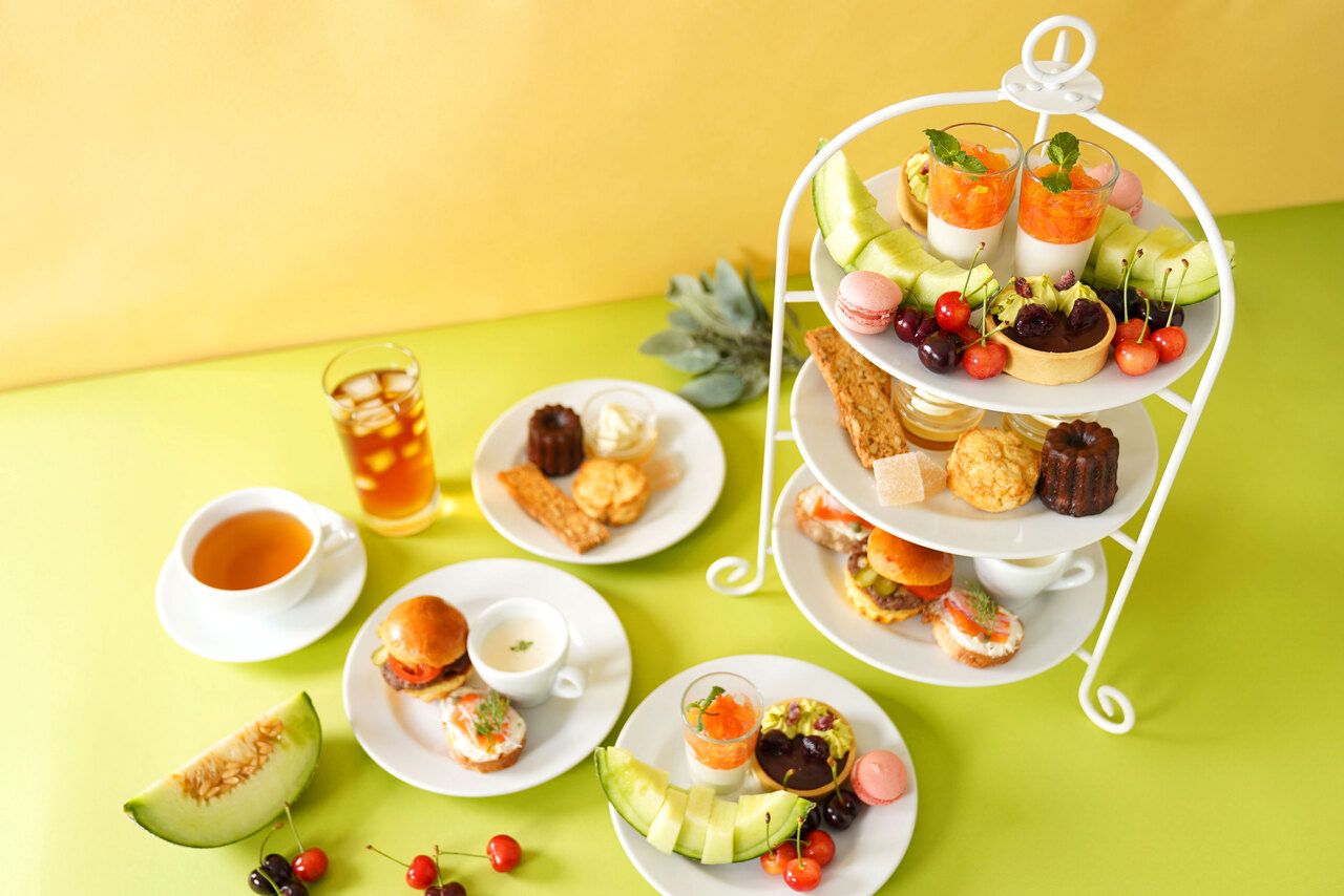 [Goûter aux fruits de début d'été] Scones maison, thé Ronnefeldt, etc.