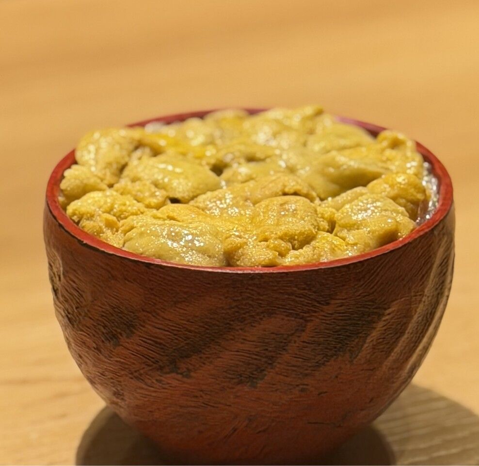 Purple sea urchin rice bowl with a generous 100g serving [Choose your sea urchin rice bowl finishing course] 'Limited time offer! June 8th to July 18th'