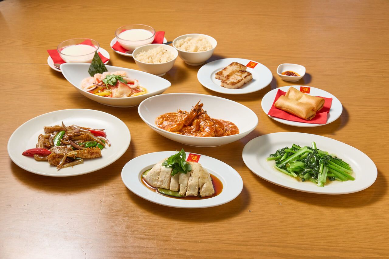 【1日3組限定】チリプラウンやスチームチキンなど人気料理が全7品！WNKを堪能できる特別コース