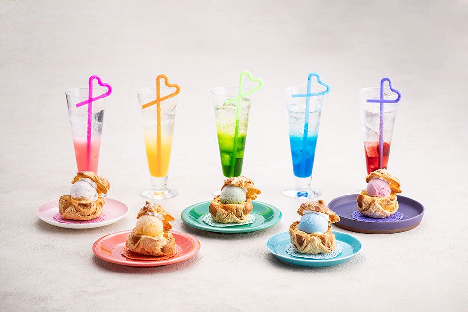 「OSHI COLOR COLLECTION」Dessert & Cocktail set
