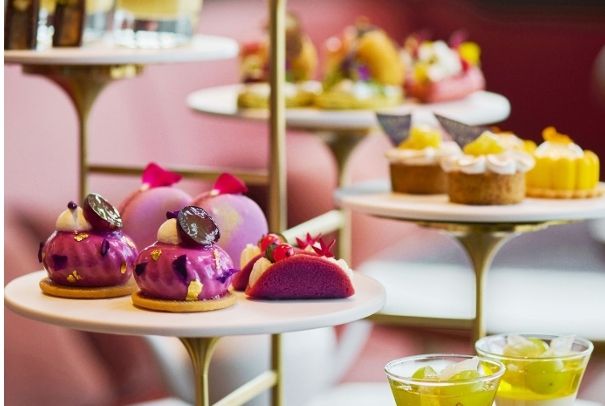 【Grand Opening】SUNDROP Afternoon Tea with a toasting drink: “The First Bloom”