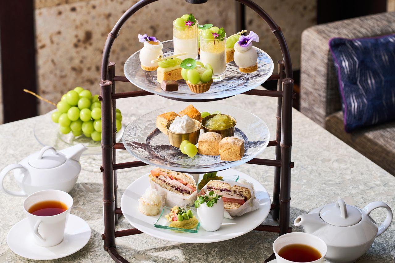 【Shine Muscat Afternoon Tea】+90 minutes of free time (only on weekdays)