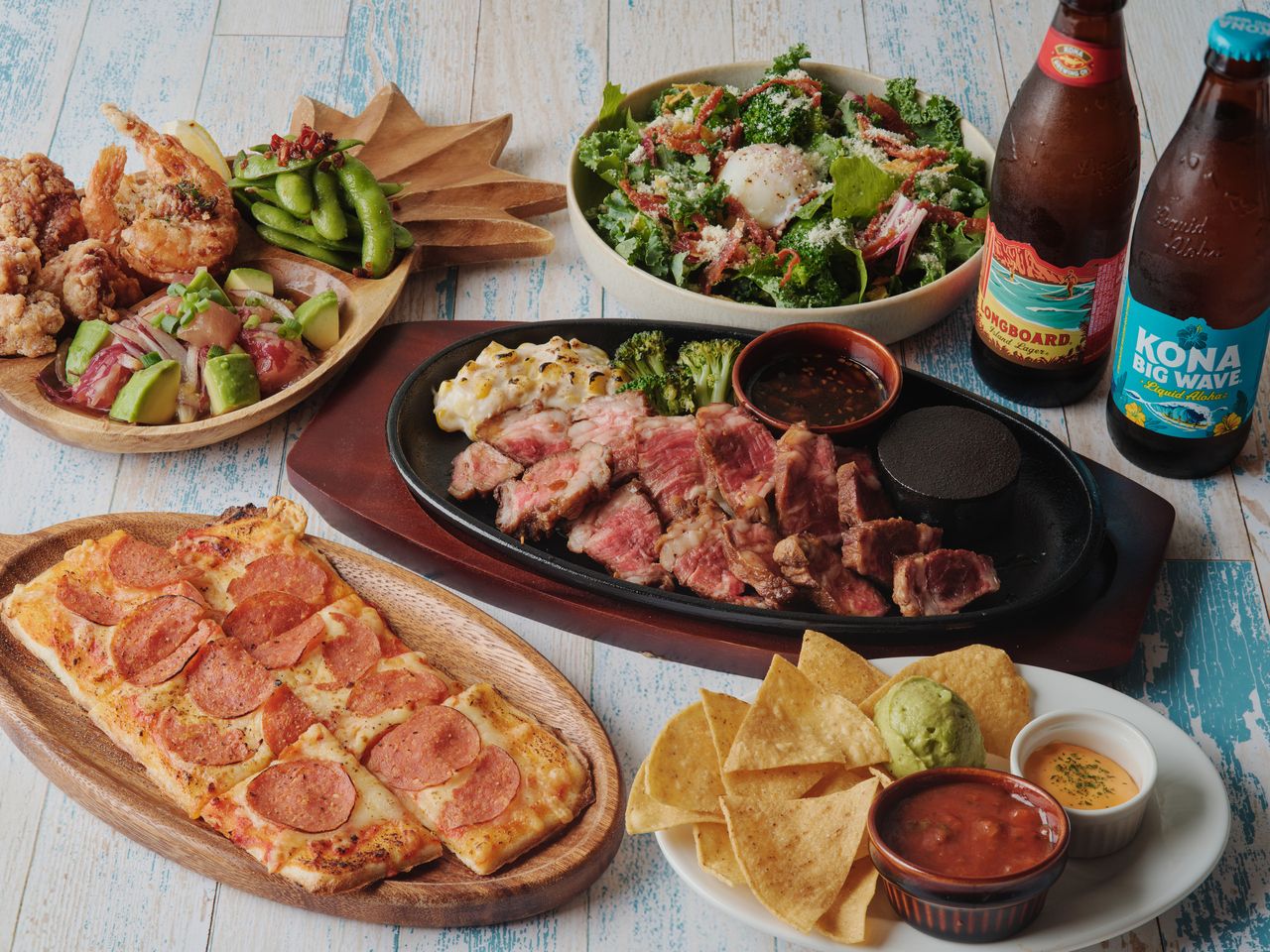 【大人数・ご宴会に！】Aloha Partyコース＋2時間飲み放題付き