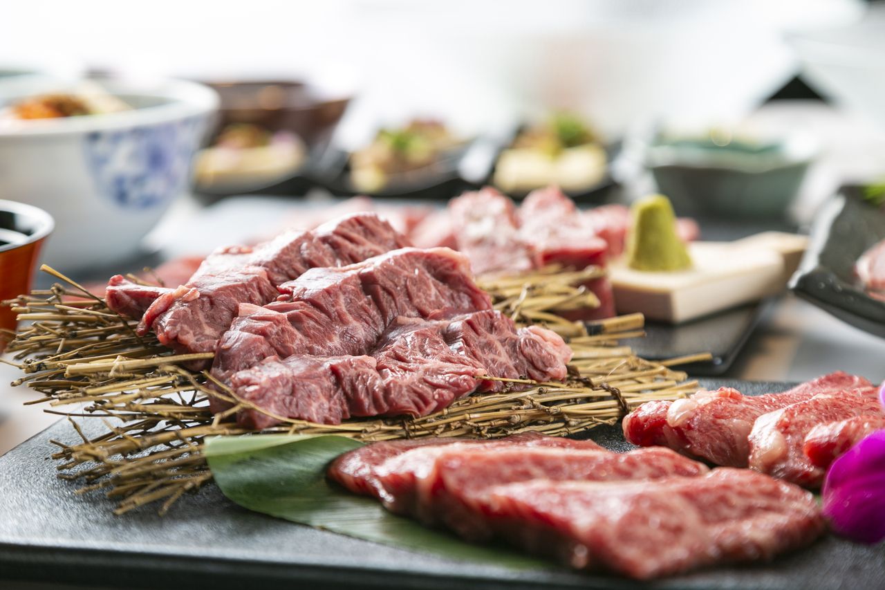 [Orders accepted on the day] [One drink included] "Yakiniku Zanmai" - A full course of yakiniku to enjoy Kuroge Wagyu beef
