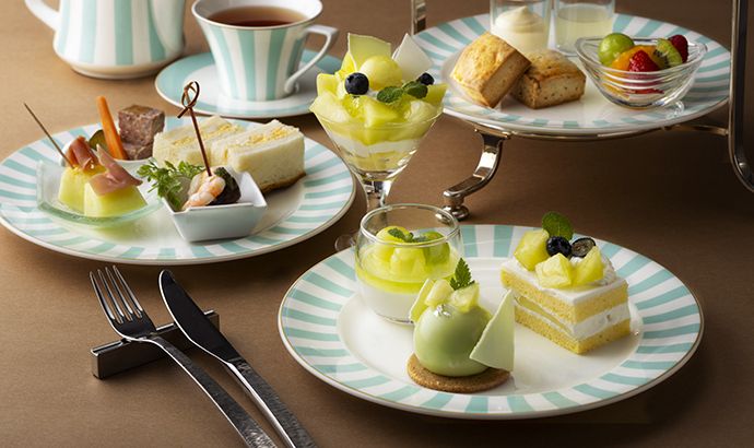 [Entry allowed at 13:00/14:00/15:00/16:00/17:00/18:00; 2-hour limit per visit] August 1 – September 30, 2026: Melon Afternoon Tea (available only on Fridays, Saturdays, Sundays, and holidays)