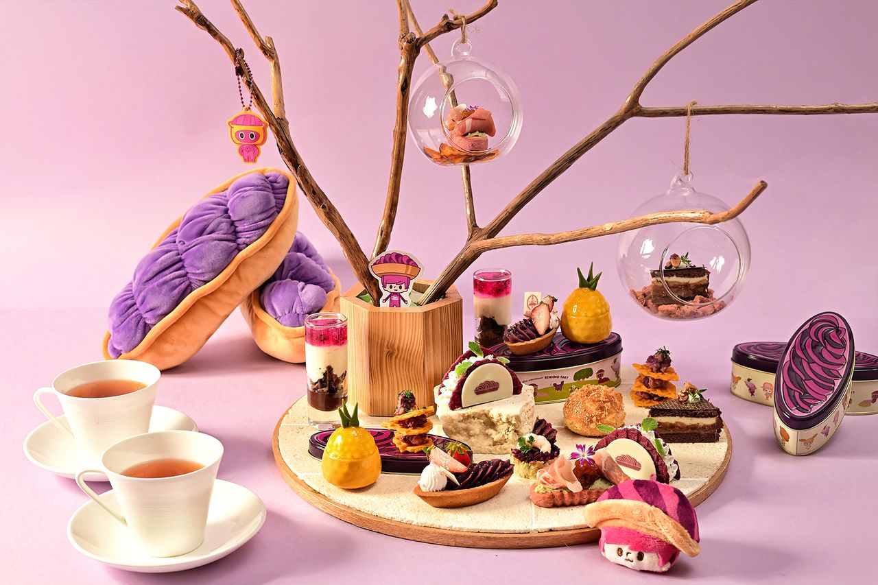 Okinawa BENIIMO Afternoon Tea 