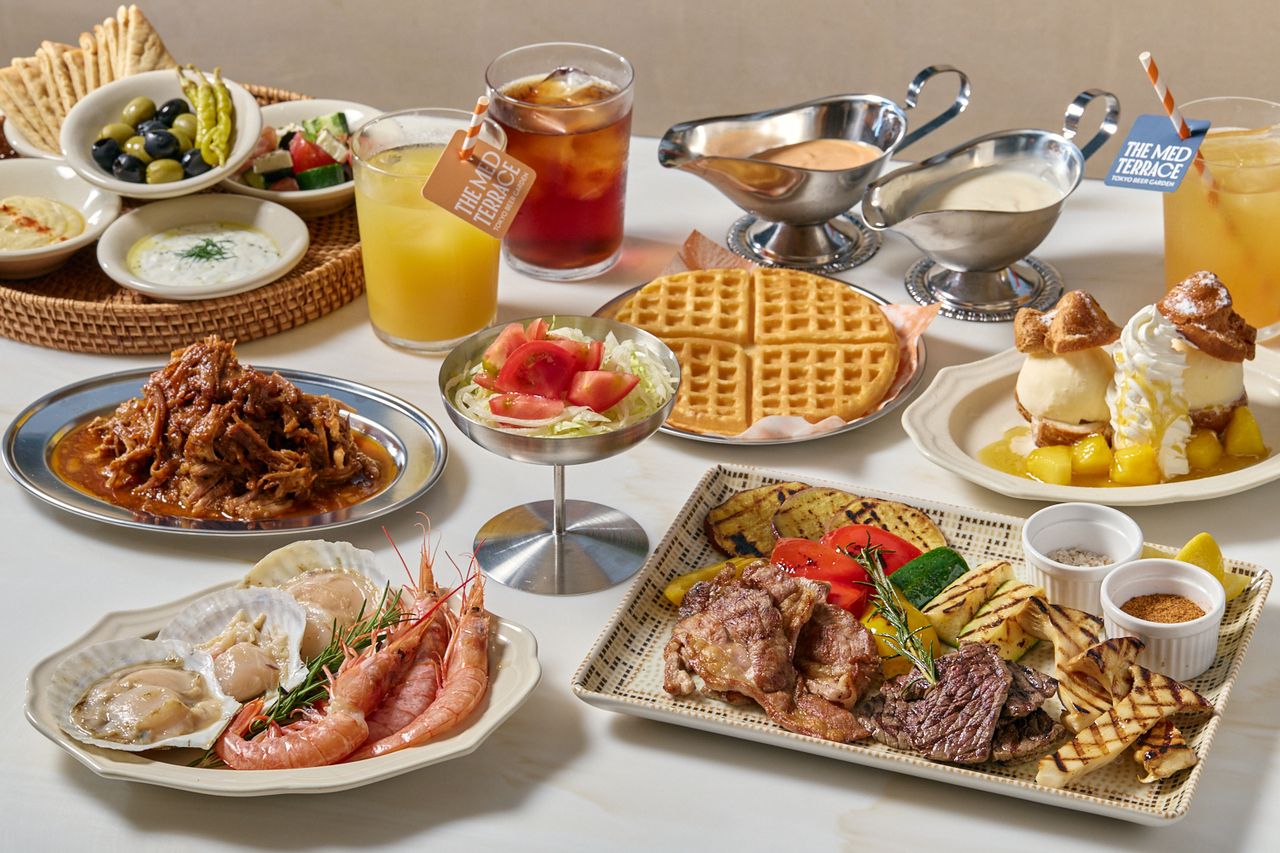 THE MED TERRACE COURSE (unlimited alcohol + soft drinks)