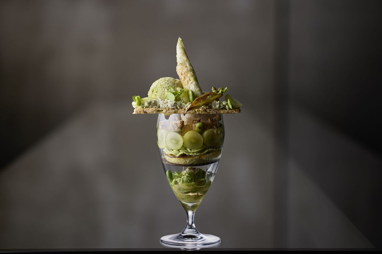 Parfait Bijou® Edamame【¥5,600 (tax not included) with drink】