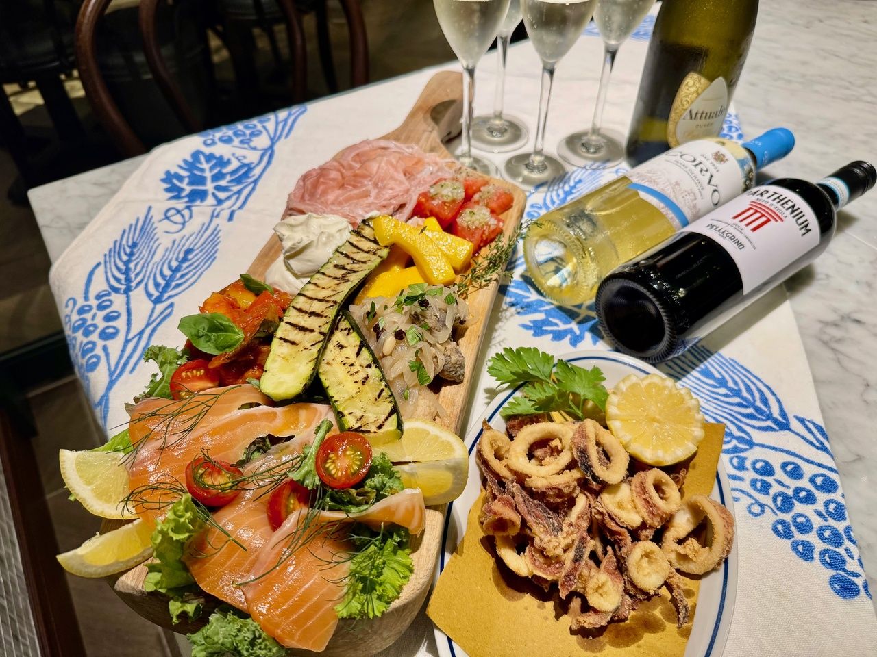 Limited to August & September: [Boga Mari Set] A great-value set featuring unlimited draft beer and wine, plus appetizers!!