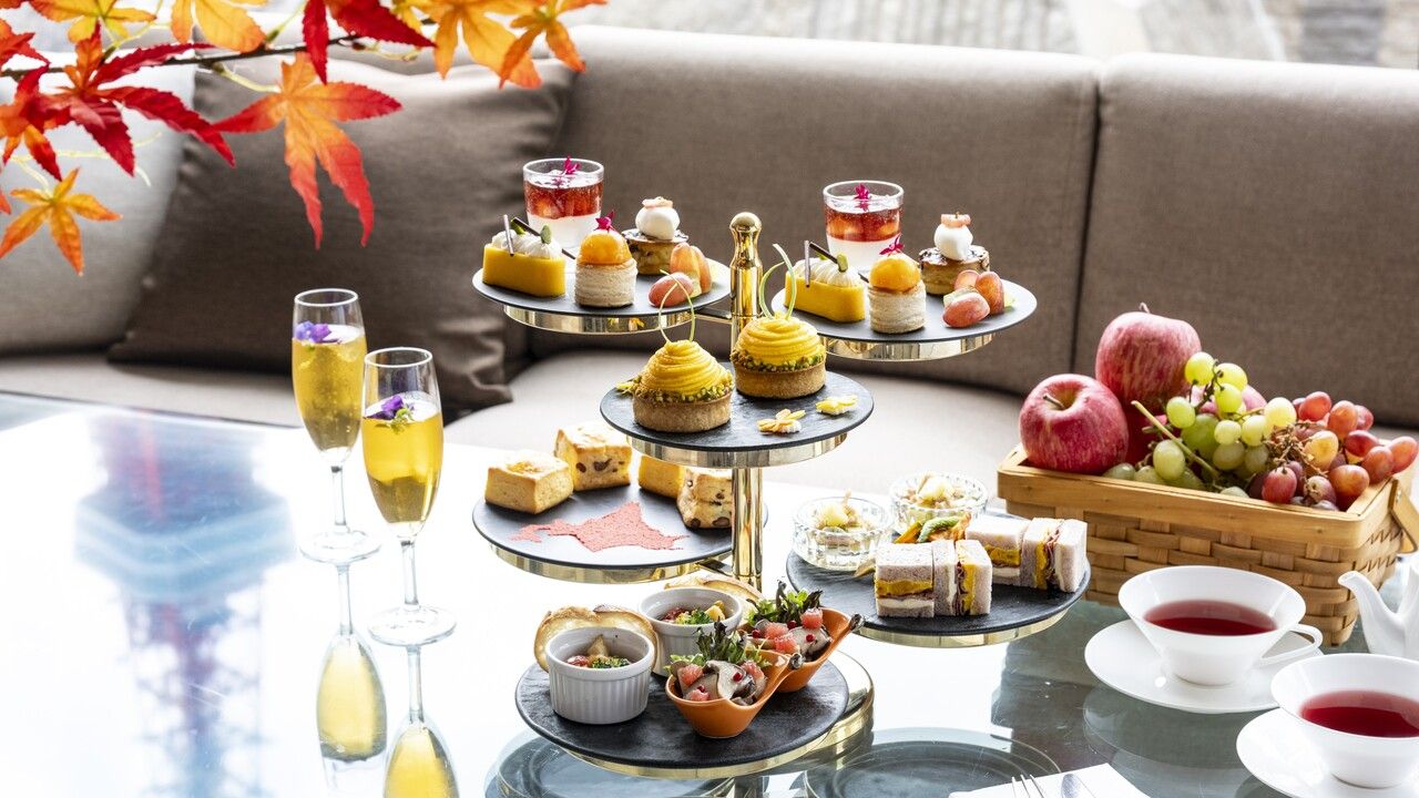 [Members-Only Plan] Autumn Afternoon Tea ~A Gift from Hokkaido~ (Weekdays)
