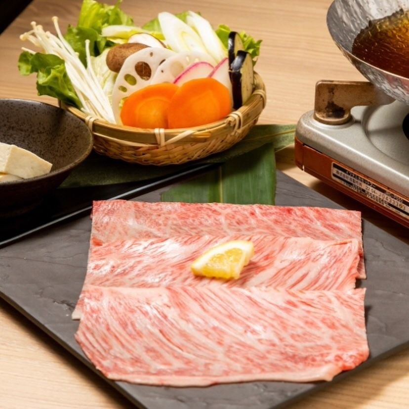 Hokkaido-produced Obira Wagyu Ribeye, A5 Grade 《Sukiyaki or Shabu-shabu》