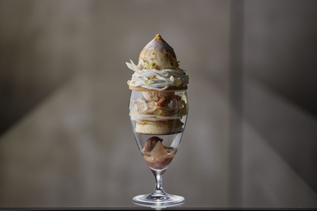 Parfait Bijou® Mont Blanc【¥5,200 (tax not included) with drink】