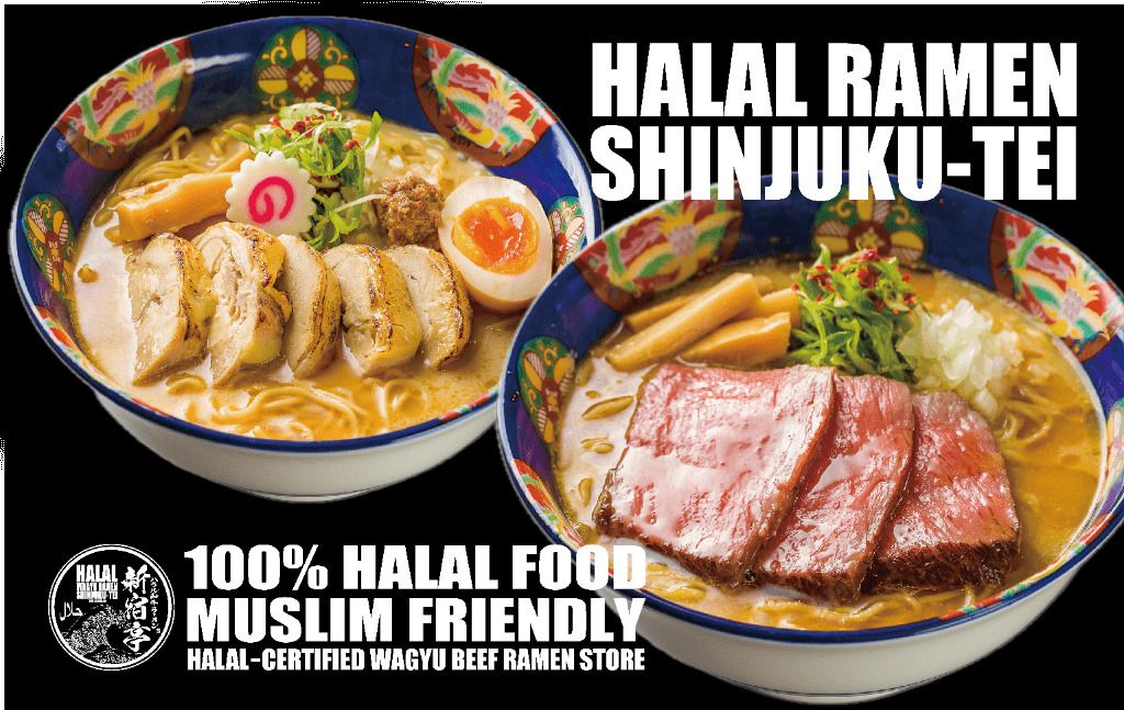 HALAL WAGYU RAMEN SHINJUKU-TEI Ueno Park Tokyo