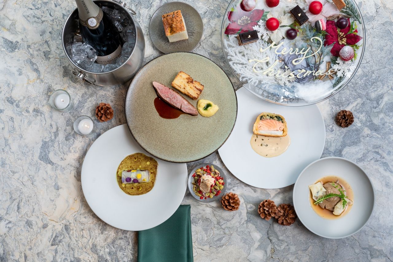 2025 Christmas Dinner course 　鴨のロティ