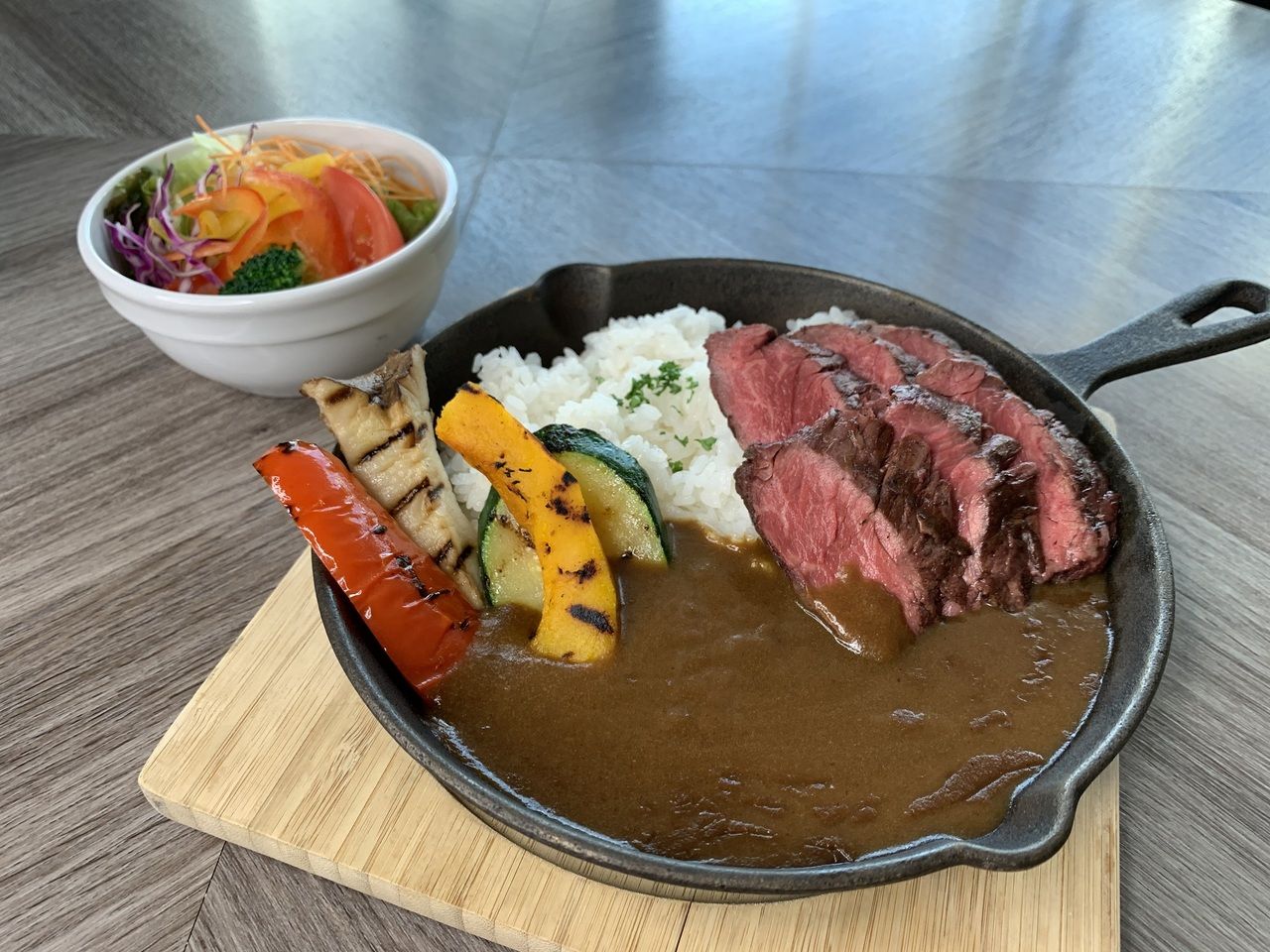 [Lunch]Steak beef curry