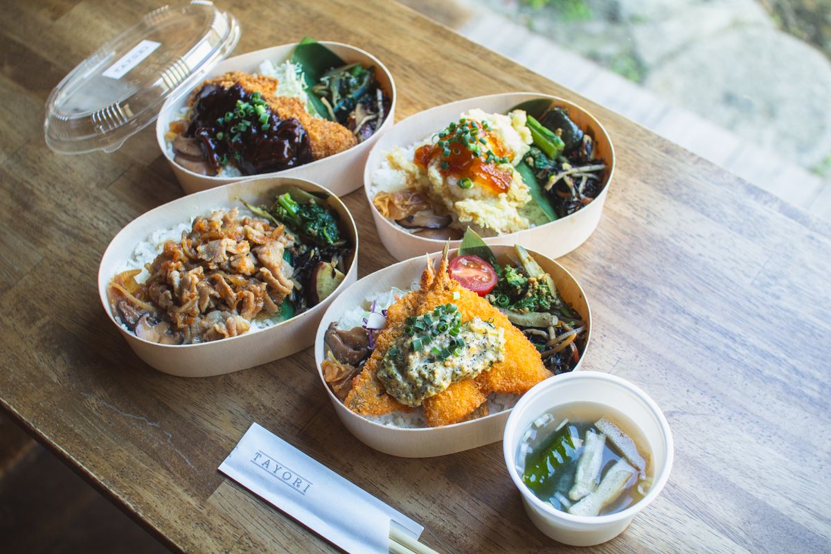 【TAKEOUT】TAYORIの定食弁当　＊4種類からお選び頂けます！ *事前決済