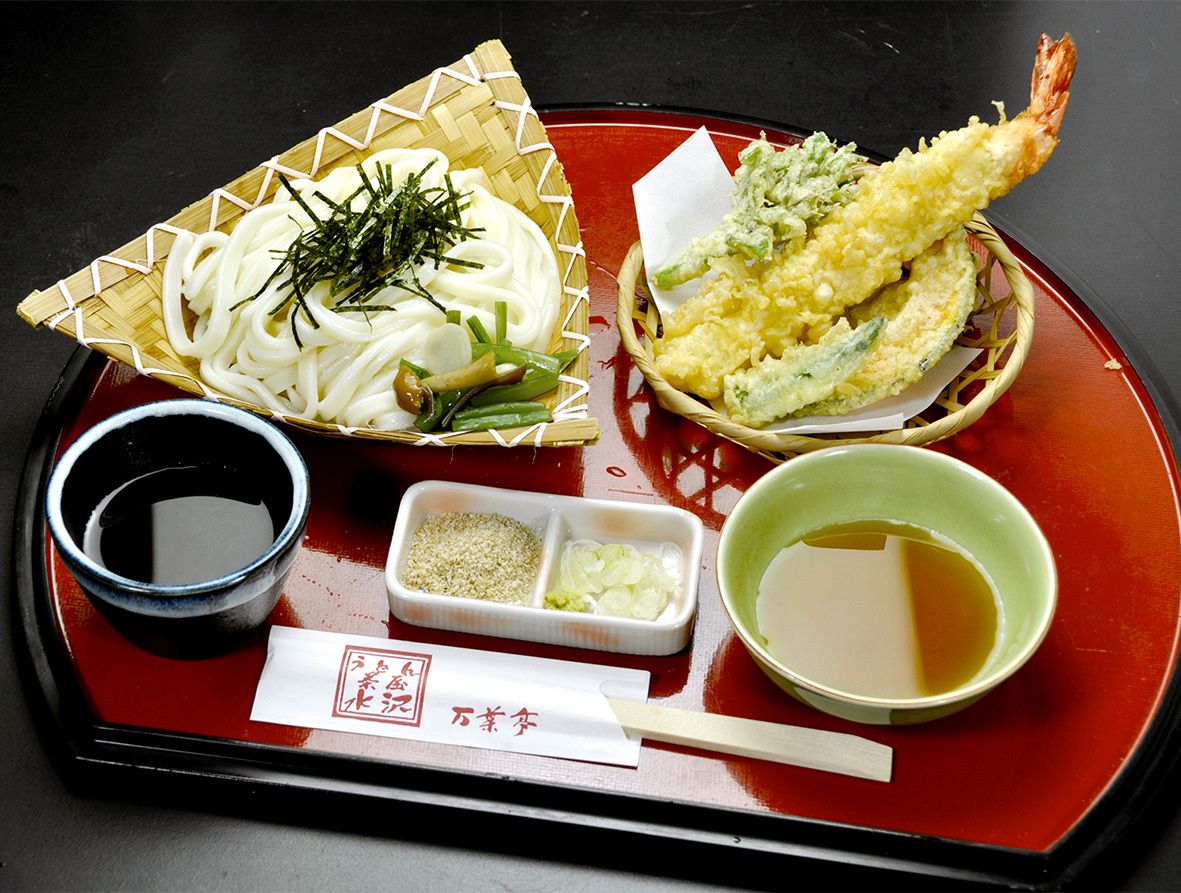 天ざるうどん