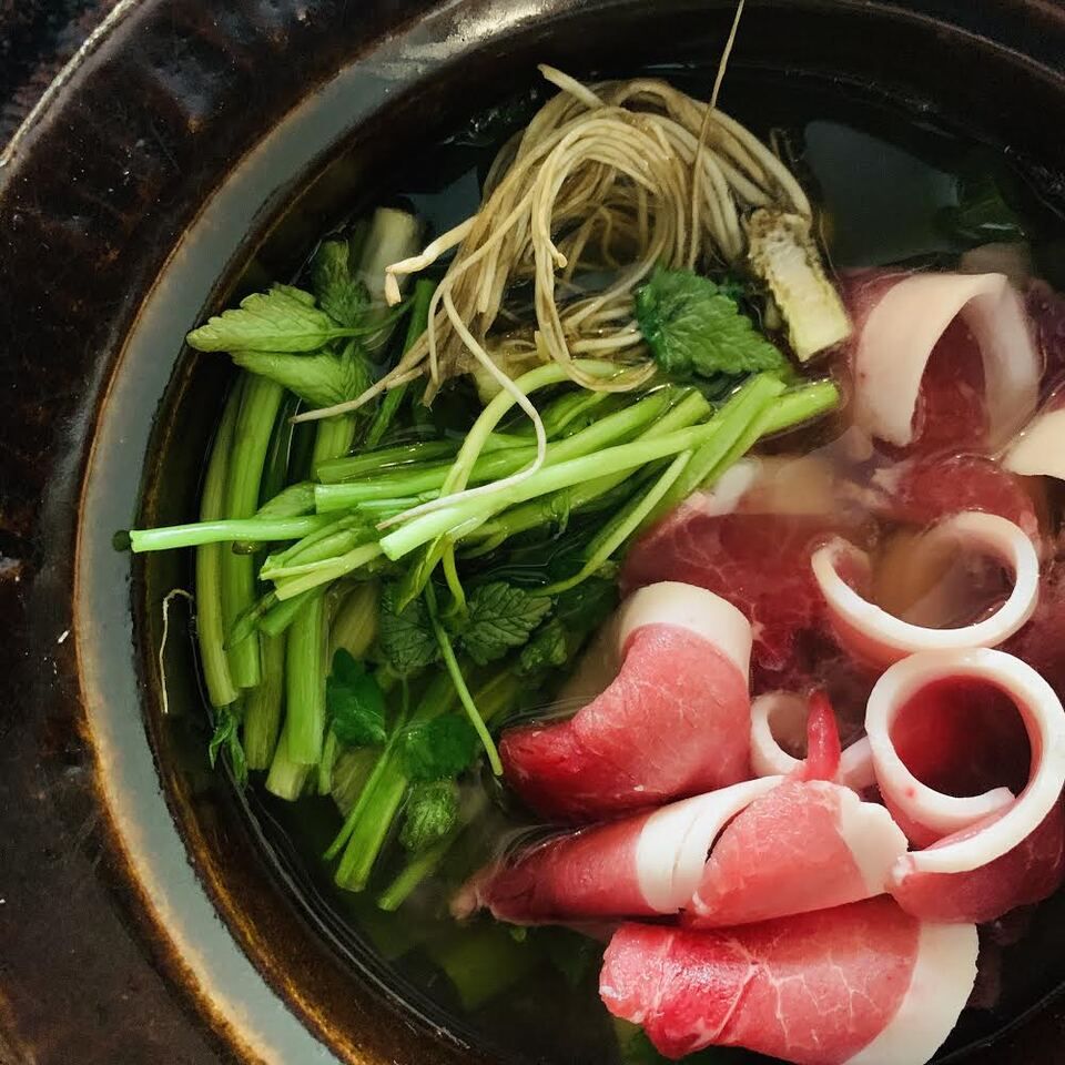 熊とジビエのコース 