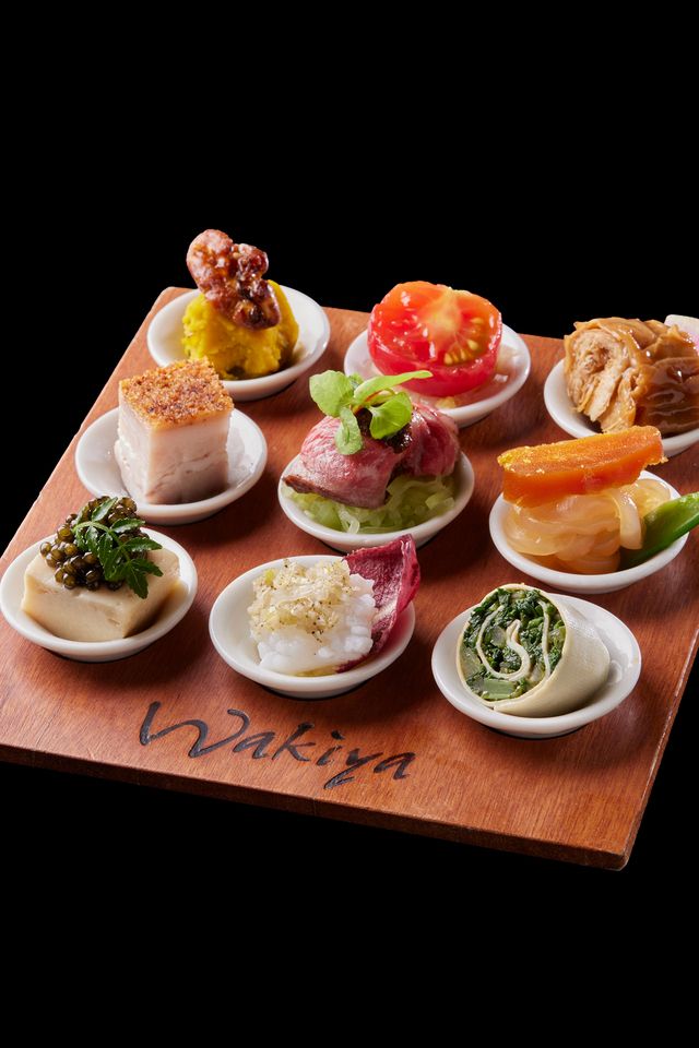 Wakiya一笑美茶樓 Lunch Course ¥7,500スパークリングワイン1杯付き（ネット予約限定）