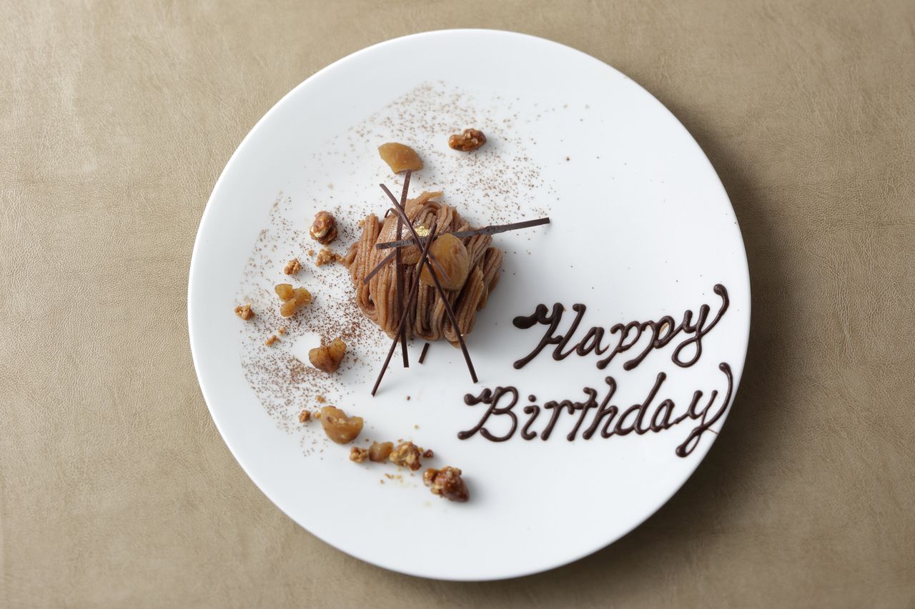 ★【オプション】デザートプレート