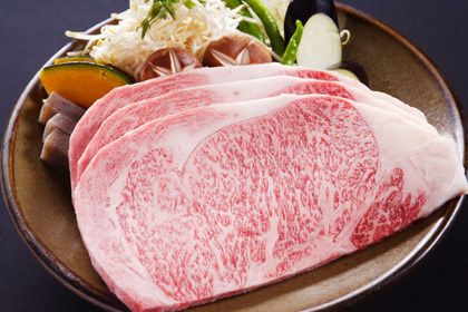 [Lunch] Premium Kobe beef rib roast (A5) set