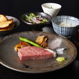 黒毛和牛ランチ　7,700円