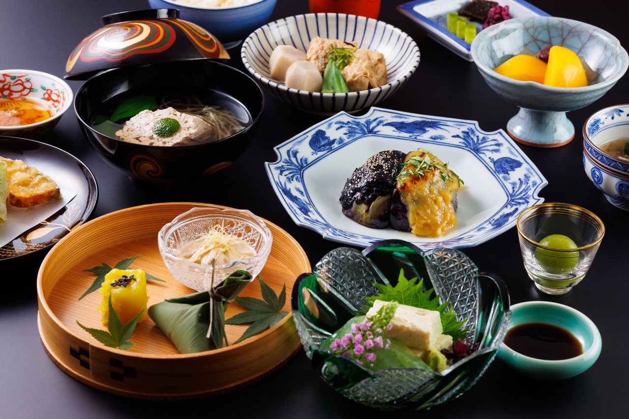 Vegan Kaiseki Course 22,000JPY