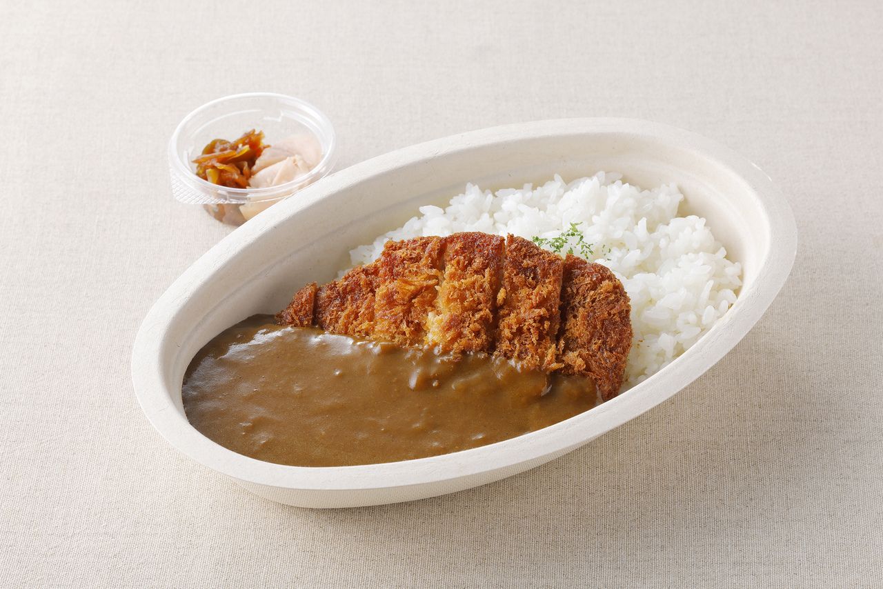 ポークカツカレー