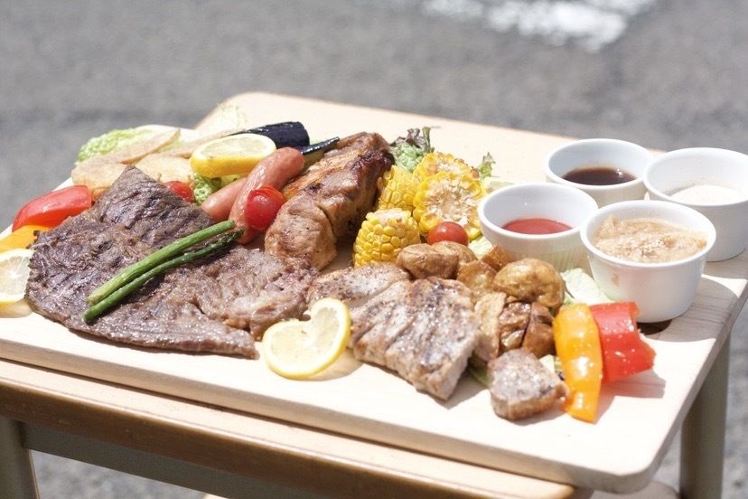 おススメ！！お肉たっぷり　BBQ気分プラン　２時間飲み放題付　