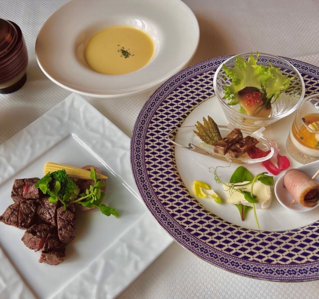 Dice steak course (table seat)