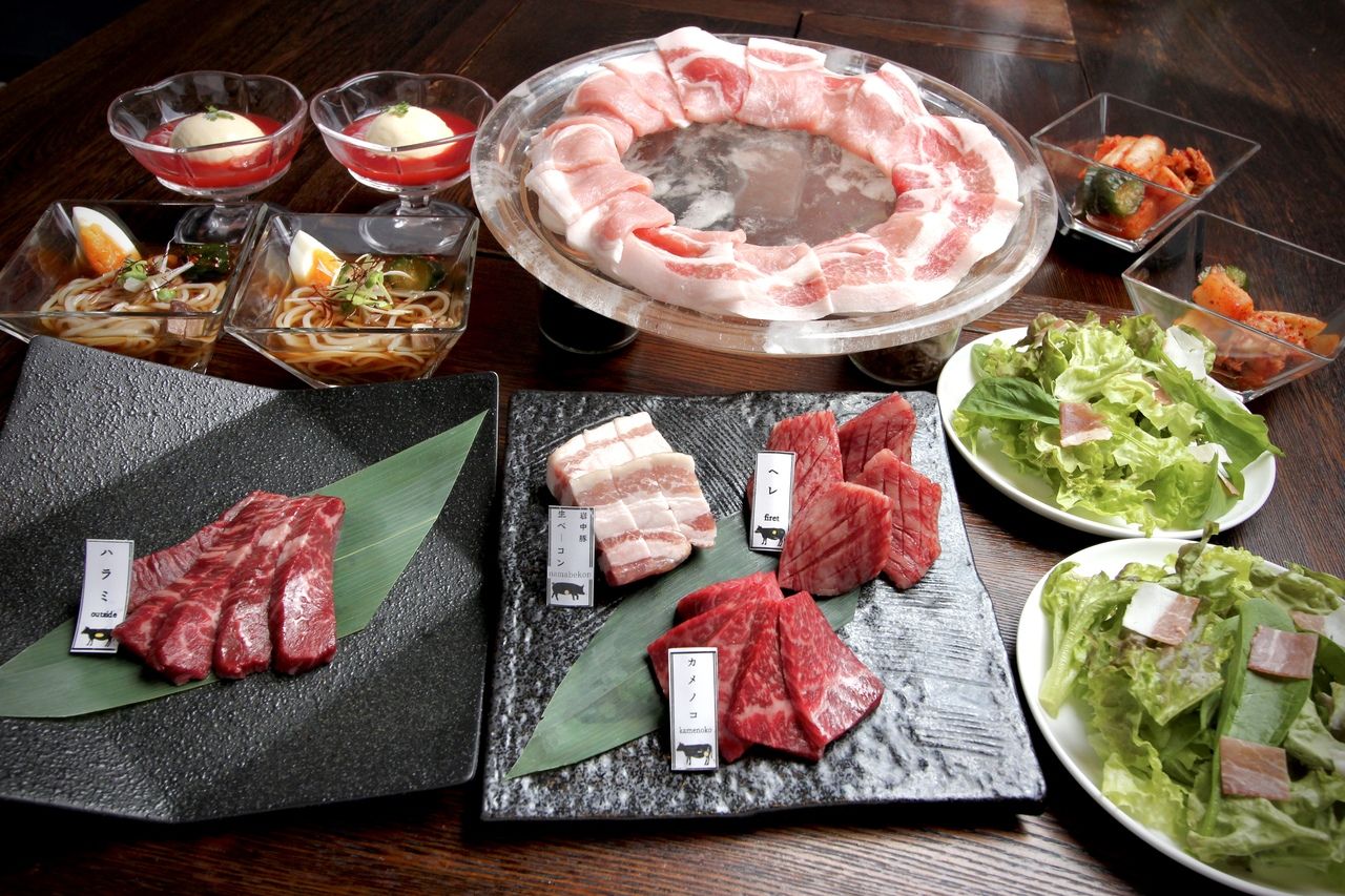 Crystal grill course (2 hours all-you-can-drink included) 5,000 yen