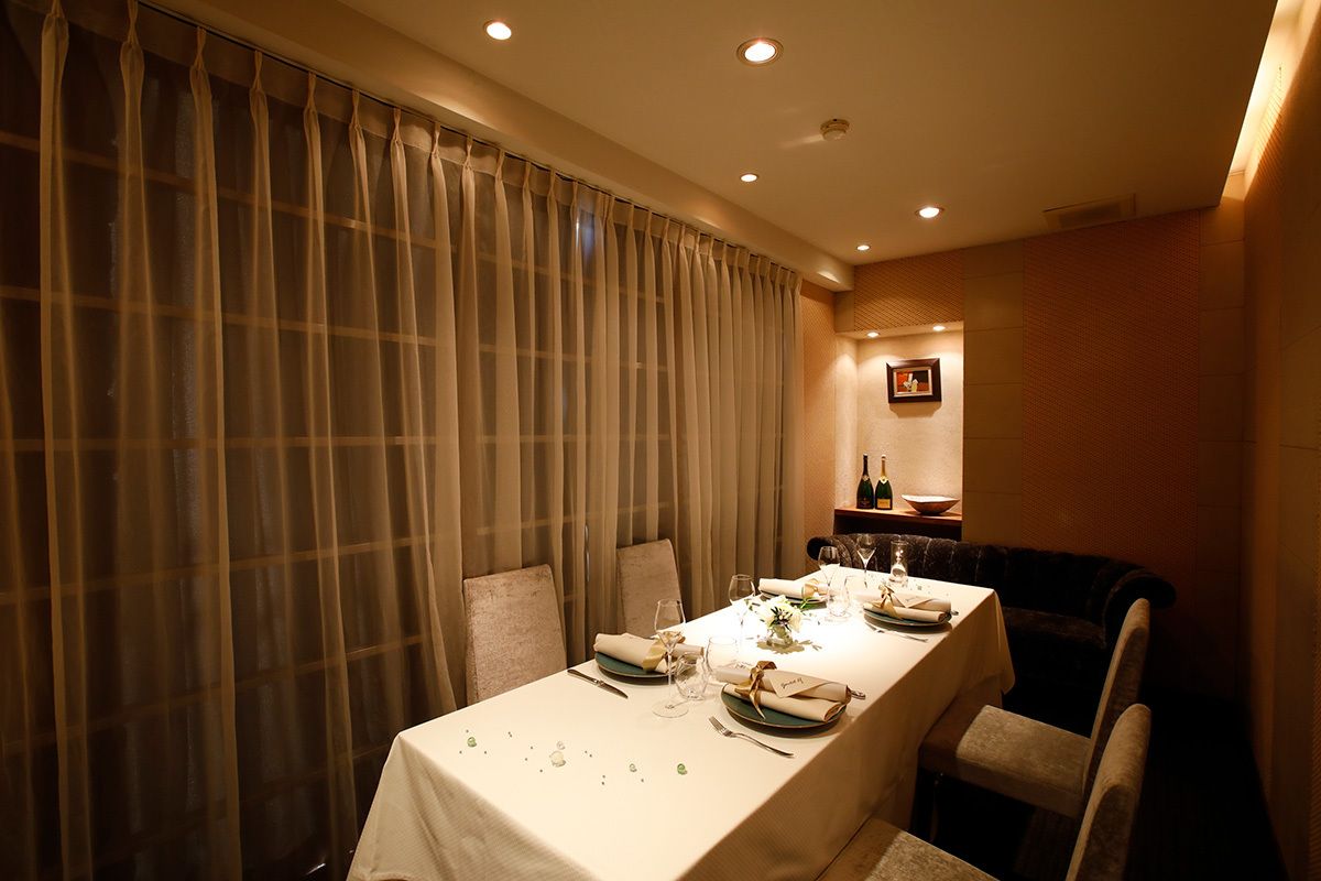 【個室 / シェフズテーブル】 MENU SAISON