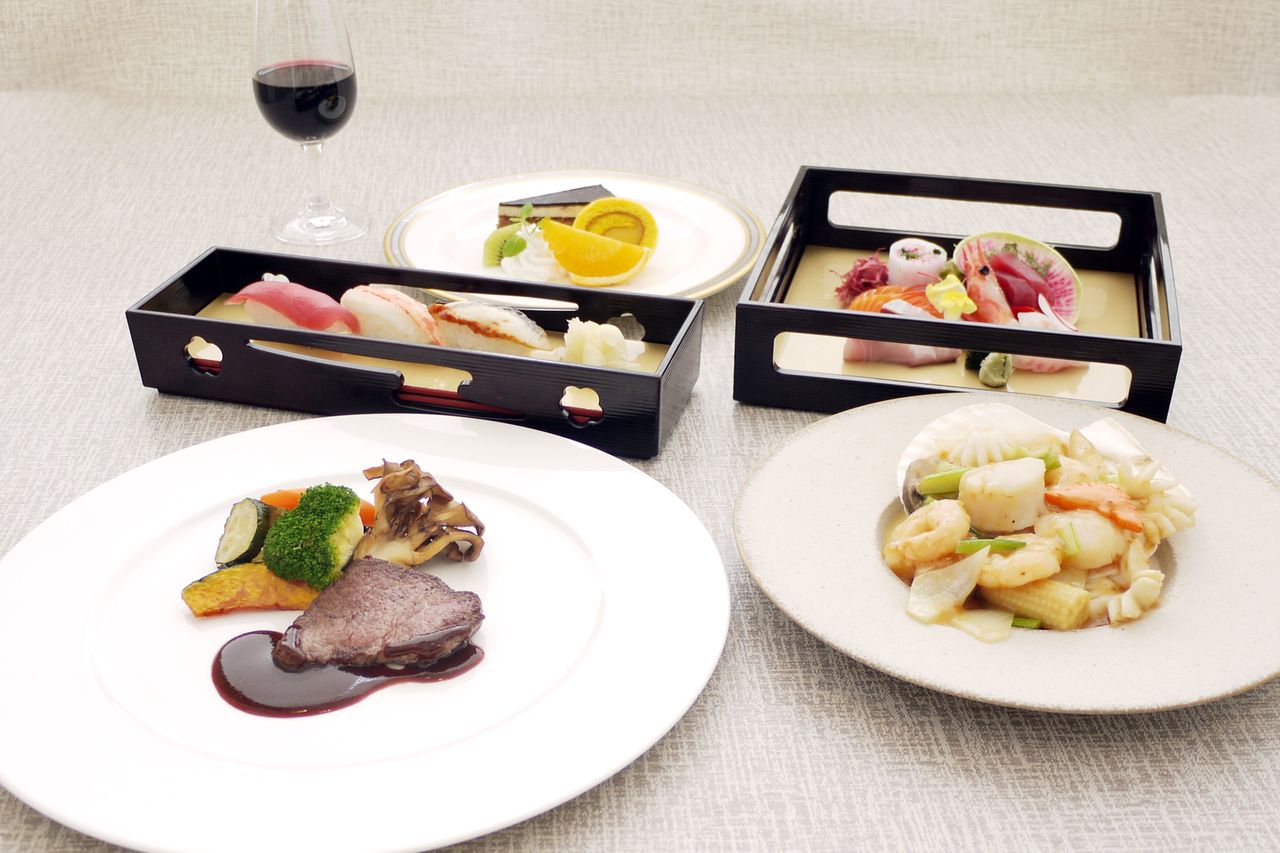 和洋中会食コース