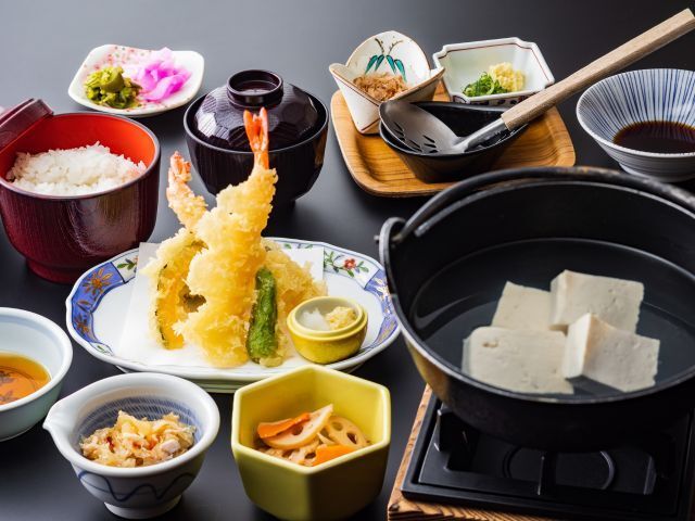 【温泉×ランチ】コース ≪湯豆腐御膳≫平日