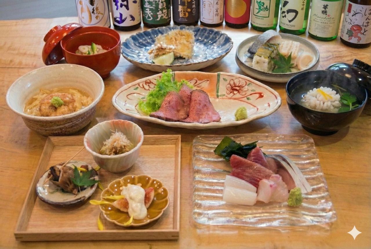 会席 極上コース