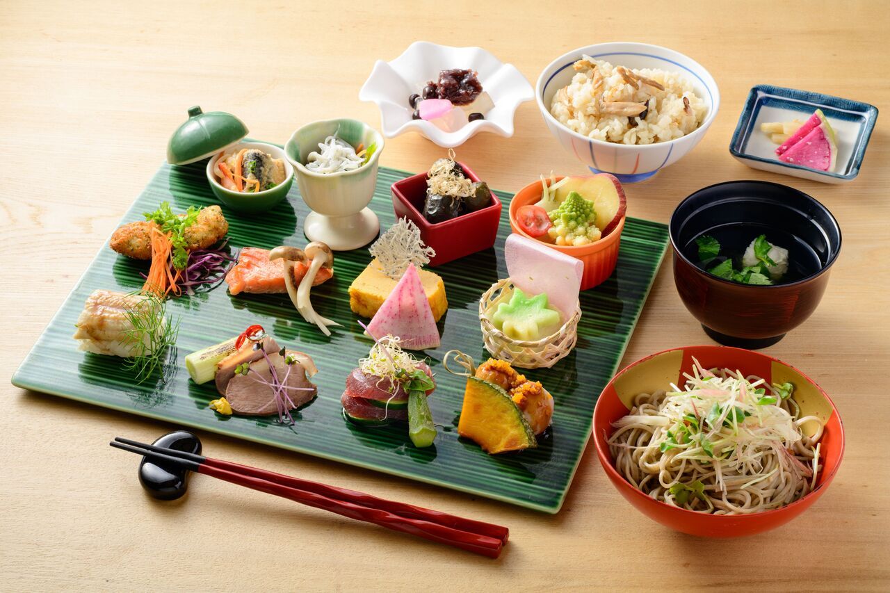 鎌倉時令美食～五彩通～12 Obanzai Gozen