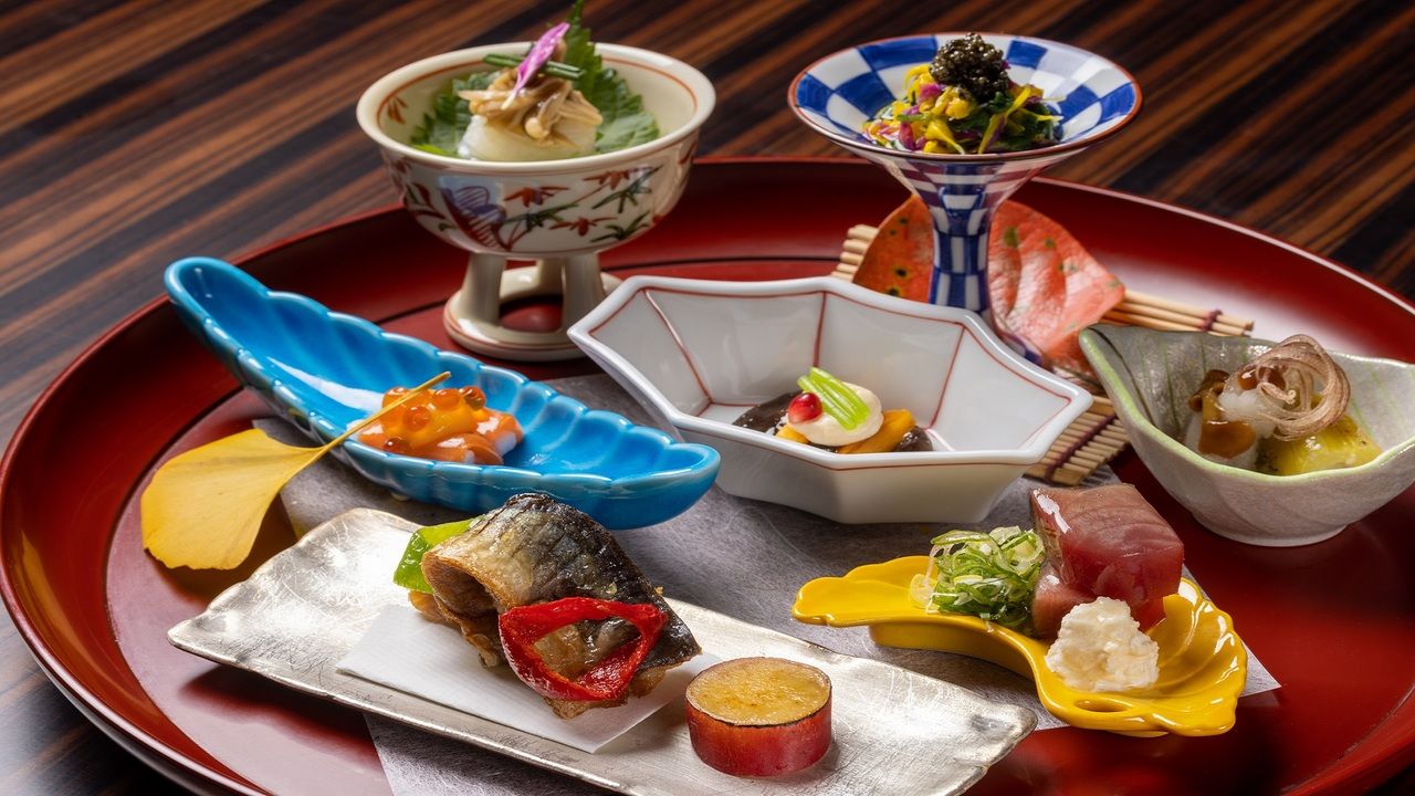 お昼の会席「あかね」