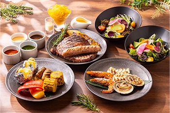 【事前決済】BBQランチ限定コース