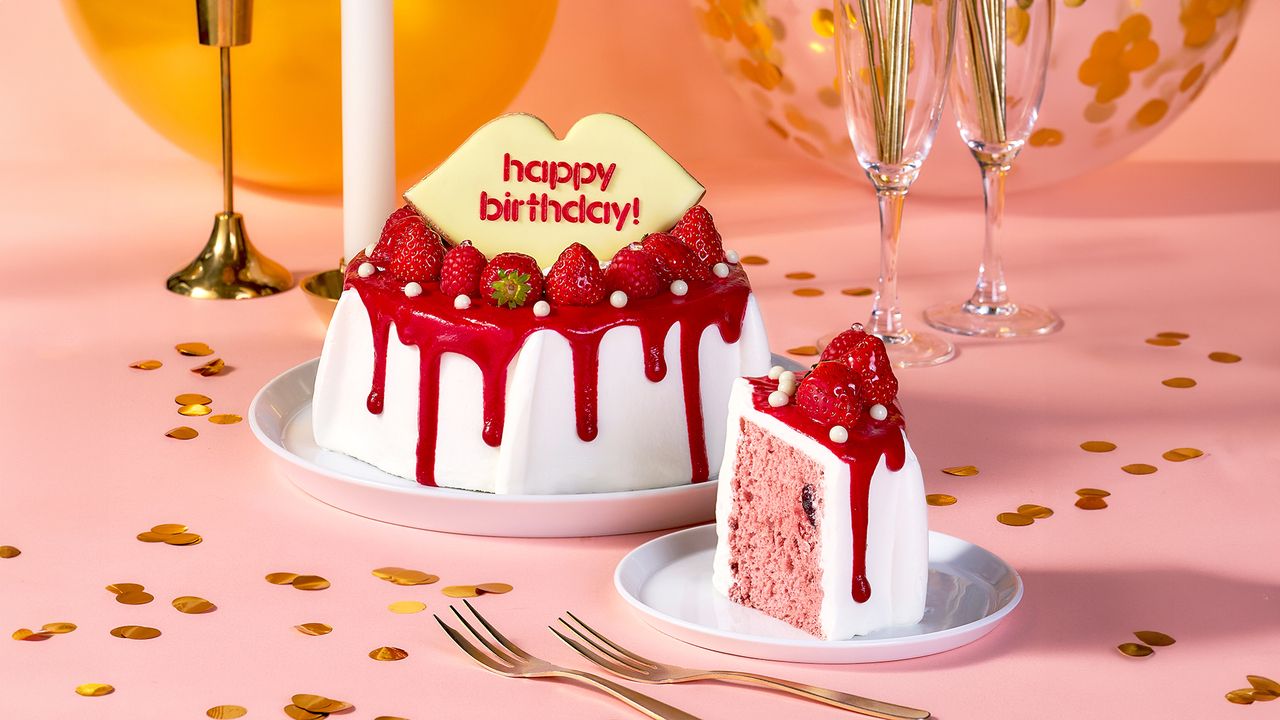 【渋谷店】アニバーサリーシフォンケーキ〜リッチストロベリー〜