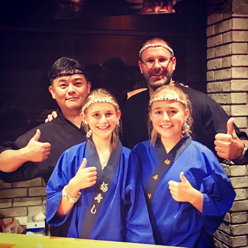 Premium sushi making experience + free headband included