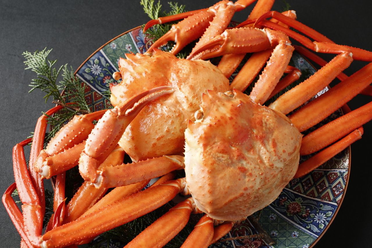 【1月】2時間30分飲み放題付き 半個室席確約！「紅ズワイガニ、能登牡蠣、寒鰤のしゃぶしゃぶ」コース