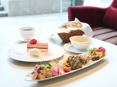 [Weekdays only] With dessert & one drink! Advantageous one plate lunch set