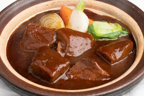 ビーフスチュー＆プリンセット￥4,290