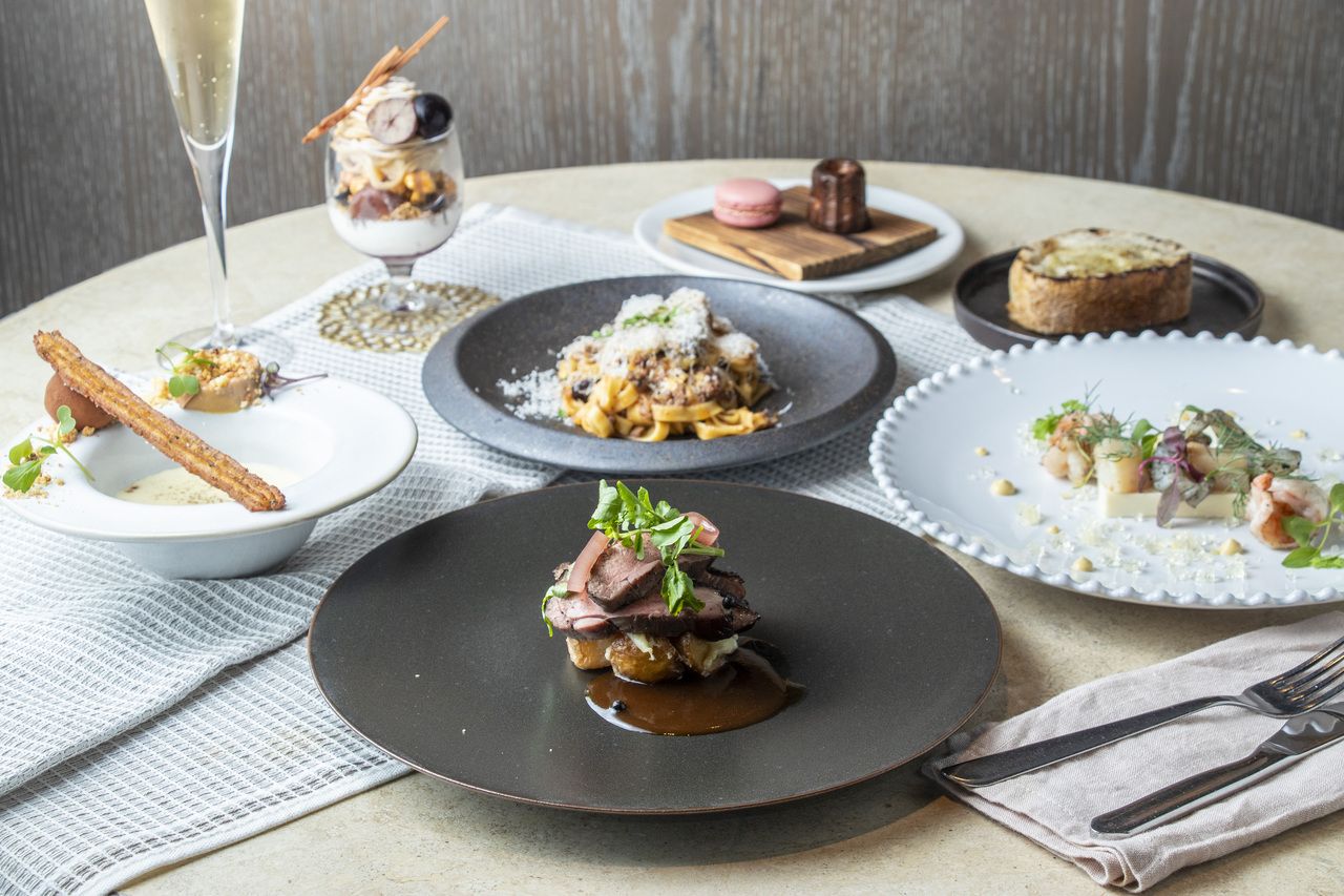 季節の "薪火" シーズナルコース