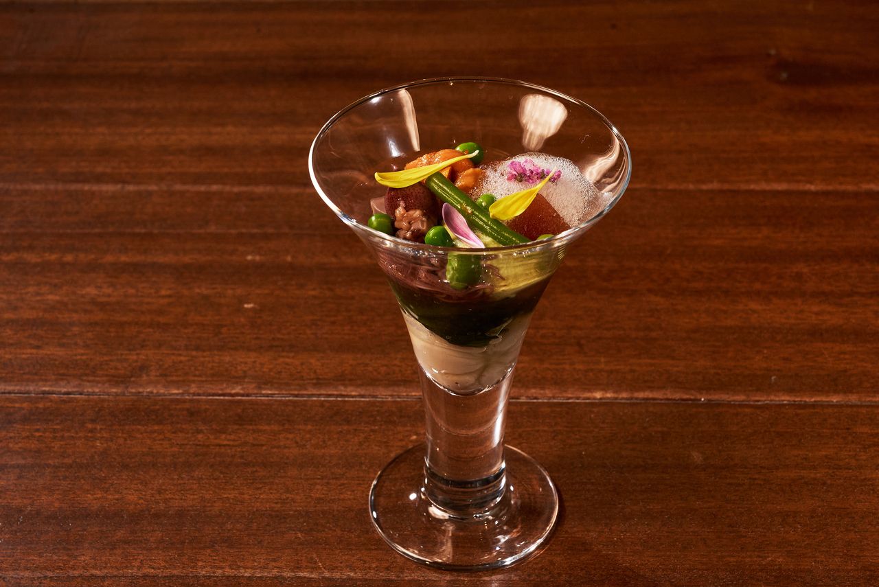 Omakase course 19,800 yen