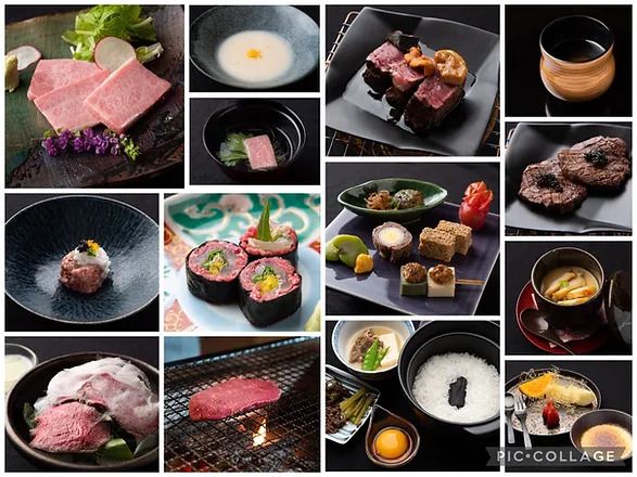 마츠자카 쇠고기 코스