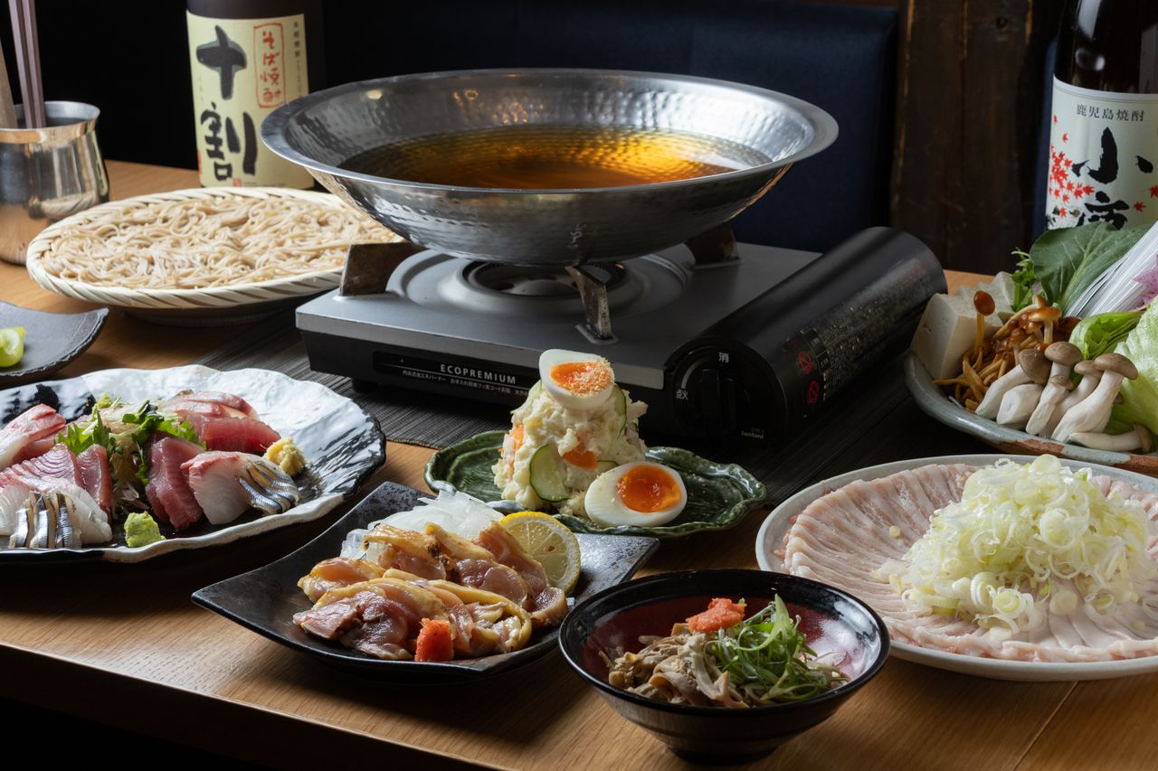 ＊贅沢＊季節野菜と黒豚出汁しゃぶコース◇【2時間飲み放題付】