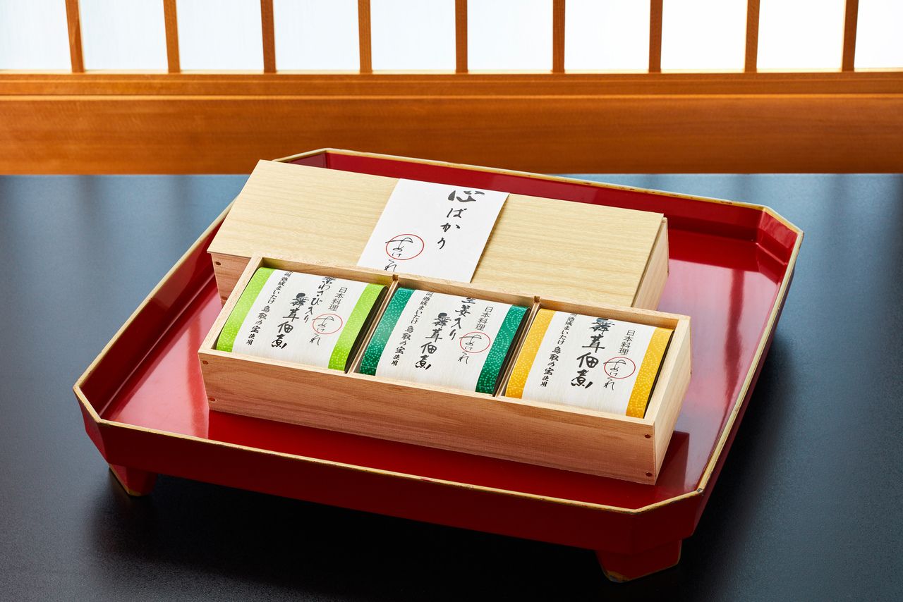 <お手土産>　舞茸佃煮3種セット