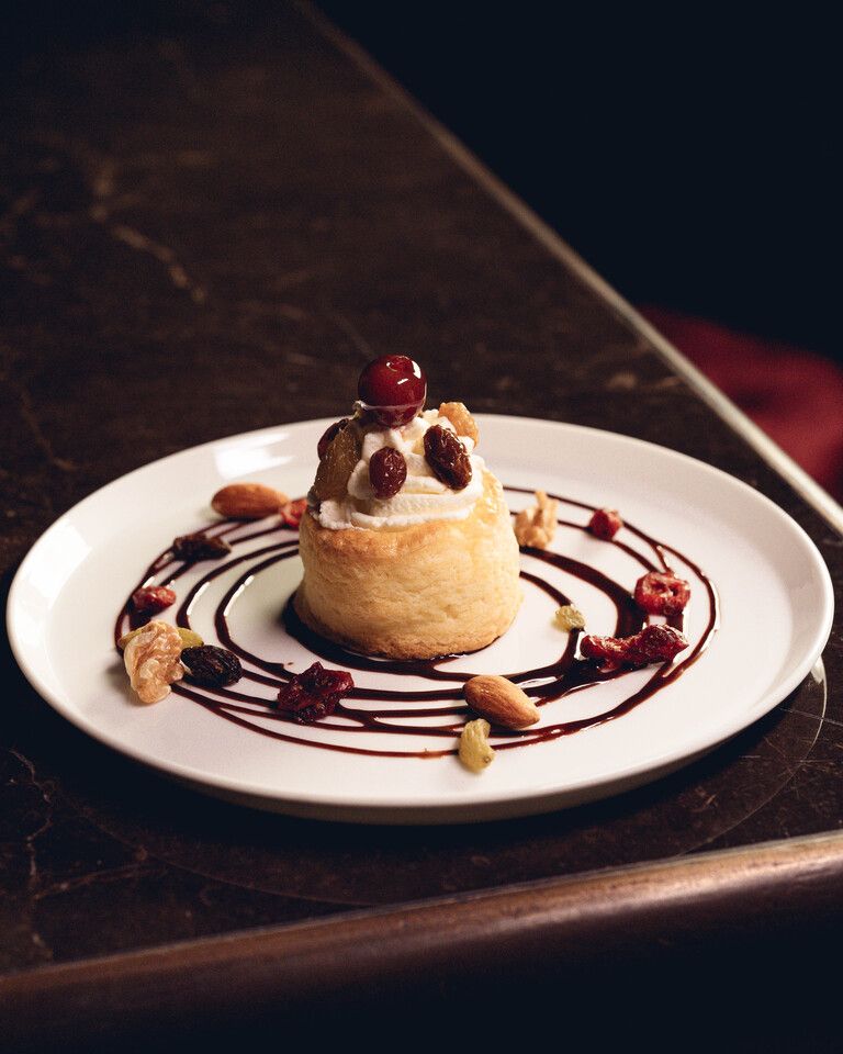 Rum raisin scones (bar time)